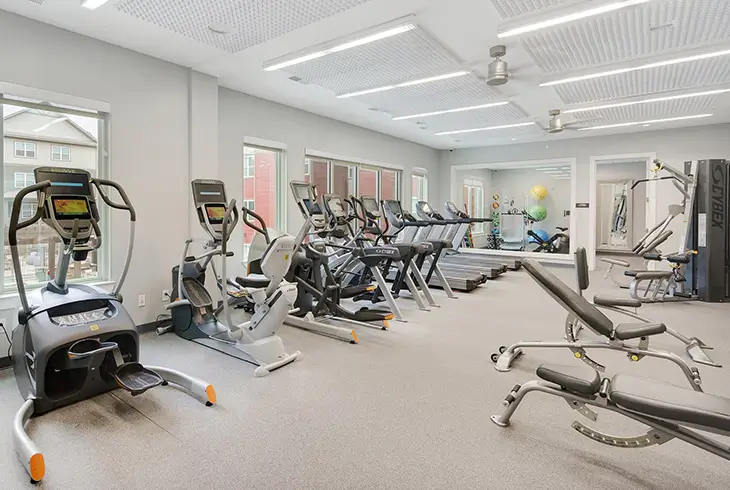 state-of-the-art fitness center